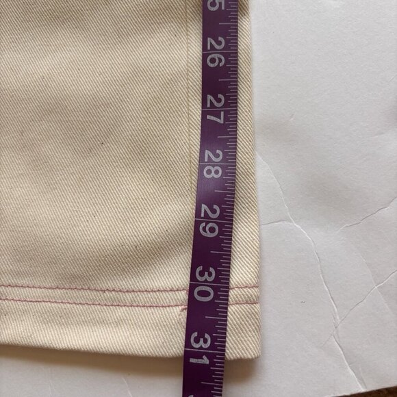 Women's Cream Overalls - Picture 8 of 8